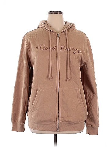 Mighty Fine Zip Up Hoodie (view 1)