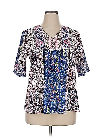 Unbranded Short Sleeve Blouse (view 1)