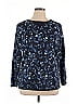 Woman Within Blue Pullover Sweater Size 14 - 16 - photo 1