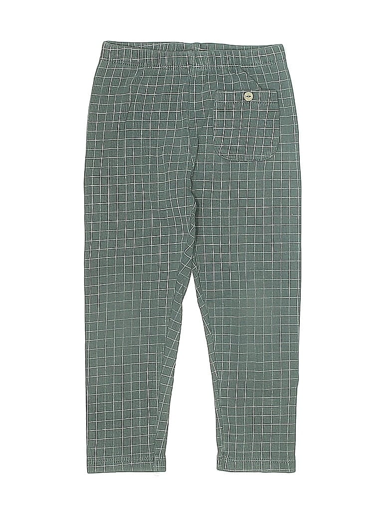 Zara Baby Plaid Green Casual Pants Size 2 - 3 - photo 1