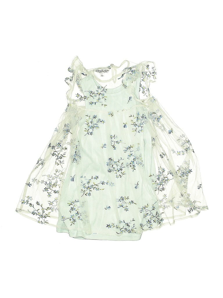 Pre-owned Pippa & Julie Kids' Dress In Green