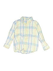 Janie And Jack Long Sleeve Button Down Shirt