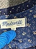 Madewell Blue Long Sleeve Blouse Size XS - photo 7