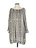 Calypso St. Barth 100% Silk Paisley Gray Casual Dress Size S - photo 1