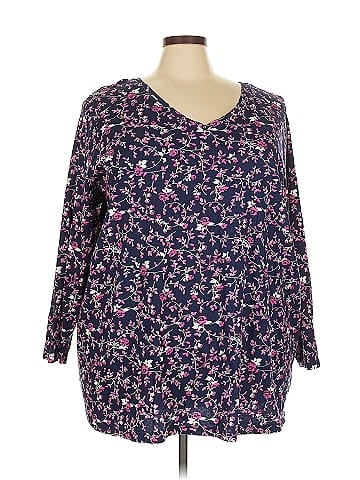 Woman Within 3/4 Sleeve T-Shirt (view 1)
