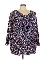 Woman Within 3/4 Sleeve T Shirt