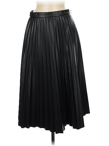 Bagatelle Faux Leather Skirt (view 1)