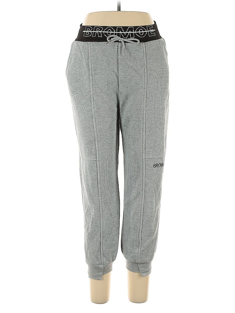 Pre-owned Assorted Brands Sweatpants In Gray