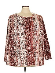 Belle By Kim Gravel 3/4 Sleeve T Shirt
