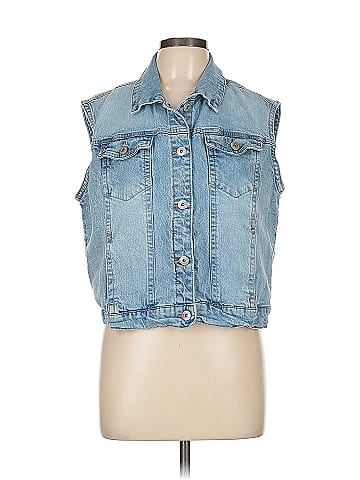 Kensie Denim Vest (view 1)
