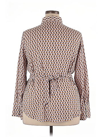 Worthington Long Sleeve Blouse (view 2)