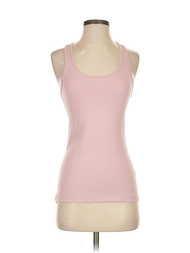 Pre-owned 90 Degree By Reflex Tank Top Pink Halter Neckline Tops