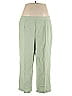 Alfred Dunner 100% Polyester Green Khakis Size 20W - photo 1