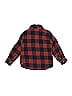 Wrangler Jeans Co 100% Cotton Plaid Burgundy Long Sleeve Button-Down Shirt Size 3T - photo 2
