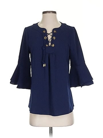 Jade 3/4 Sleeve Blouse (view 1)