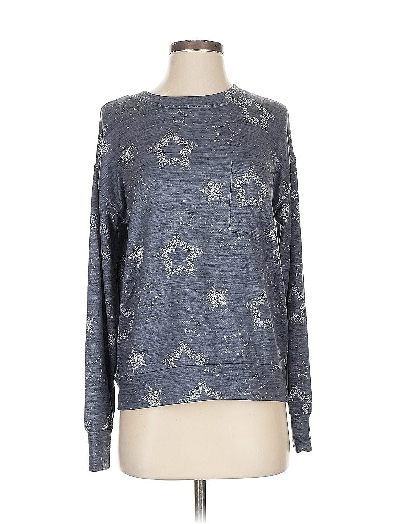Pre-owned Splendid Pullover Sweater In Gray