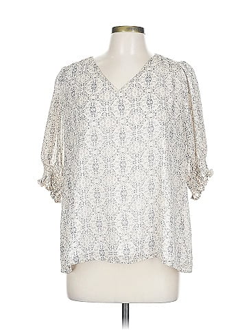 Böhme 3/4 Sleeve Blouse (view 1)