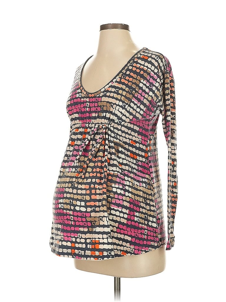 Gap - Maternity Pink 3/4 Sleeve Top Size S - photo 1