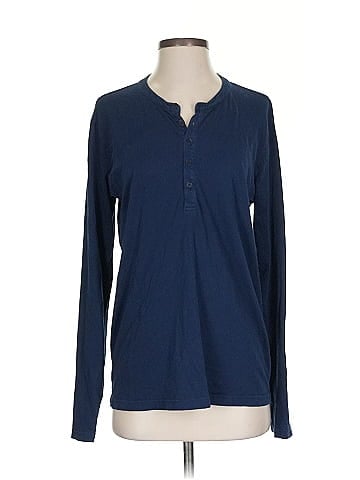 Velvet by Graham & Spencer Long Sleeve Henley (view 1)