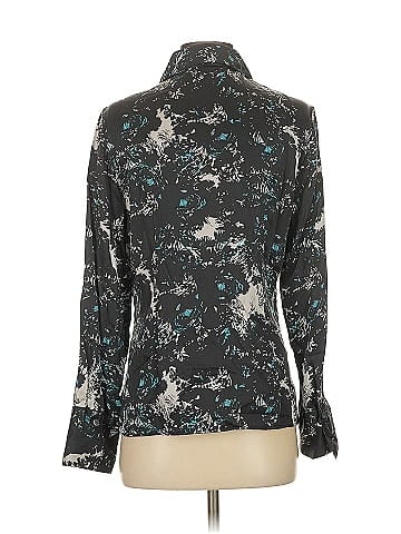 Classiques Entier Long Sleeve Silk Top (view 2)