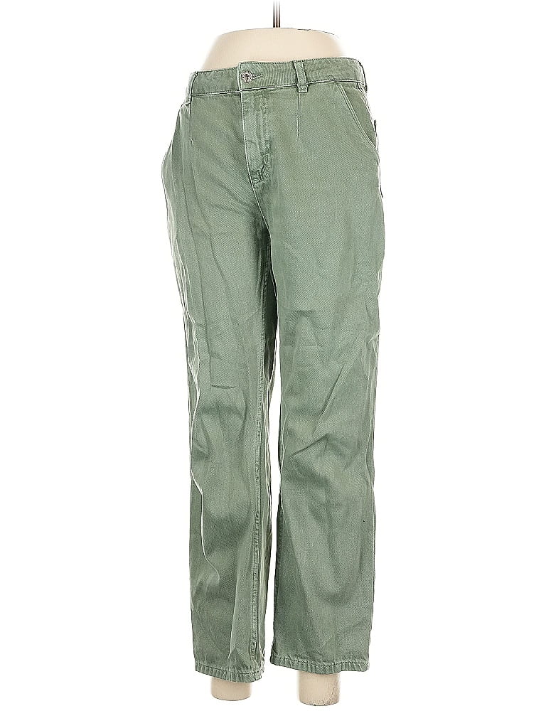 Pre-owned Mng Jeans In Green