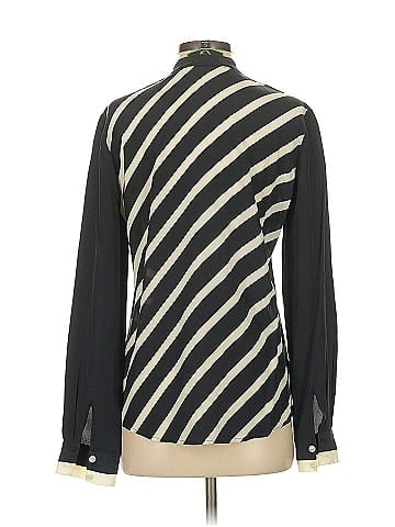 C. Wonder Long Sleeve Silk Top (view 2)