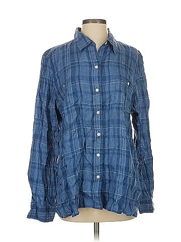 Lauren by Ralph Lauren Long Sleeve Button-Down Shirt (view 1)