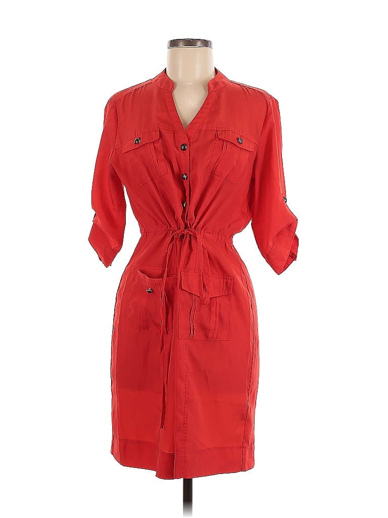 Pre-owned Eci Casual Dress In Red