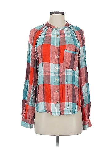 Pilcro Long Sleeve Blouse (view 1)