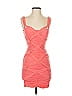 Bebe Orange Cocktail Dress Size XS - photo 1