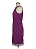 ML Monique Lhuillier 100% Polyester Purple Cocktail Dress Size 8 - photo 4