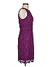 ML Monique Lhuillier 100% Polyester Purple Cocktail Dress Size 8 - photo 3