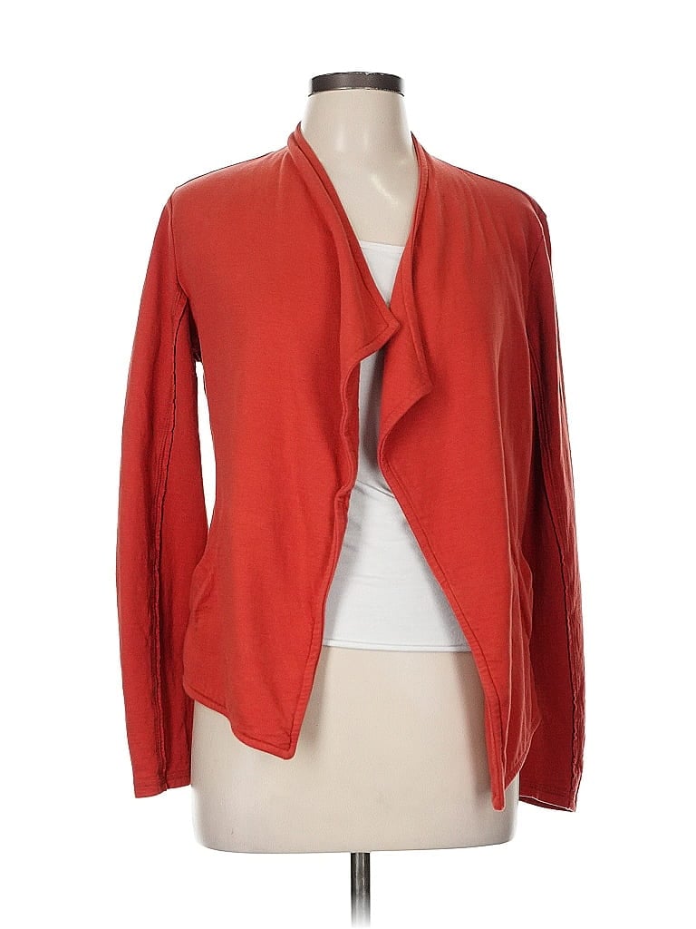 Pre-owned Caslon Cardigan Sweater In Red