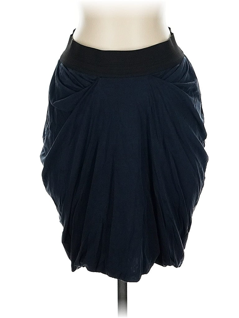 Pre-owned Belle + Sky Casual Skirt In Blue