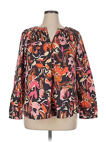 Nic + Zoe Long Sleeve Blouse (view 1)