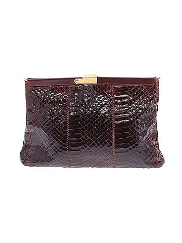 Palizzio Leather Clutch (view 2)