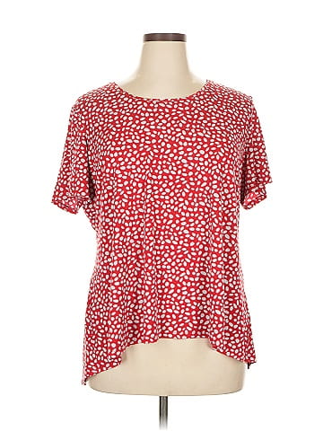Susan Graver Short Sleeve Blouse (view 1)
