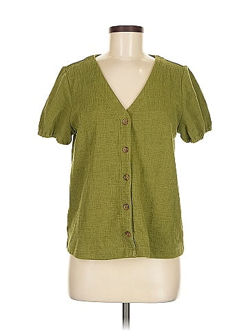 loft short sleeve blouse