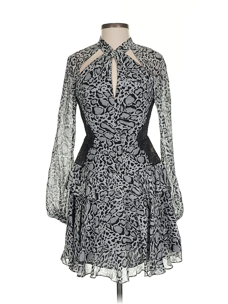 Click to view more detailed imagery on our partner's website Pre-owned Bcbgmaxazria Cocktail Dress In Gray