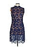Gracia 100% Polyester Blue Cocktail Dress Size L - photo 1