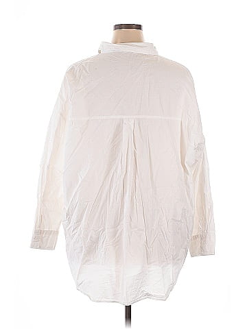 Cotton On 3/4 Sleeve Button-Down Shirt (view 2)