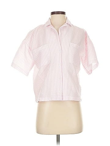 Topshop Short Sleeve Blouse (view 1)