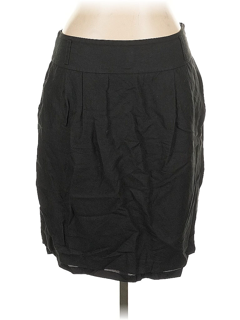 Pre-owned Ann Taylor Loft Formal Skirt In Black