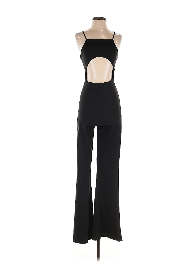 Pre-owned Prettylittlething Jumpsuit In Black