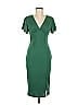 Shein Green Cocktail Dress Size 6 - photo 1