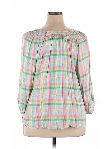 Crown & Ivy 3/4 Sleeve Blouse (view 2)