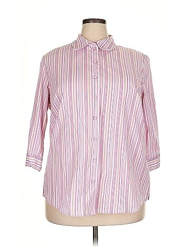 Allison Daley 3/4 Sleeve Button-Down Shirt (view 1)