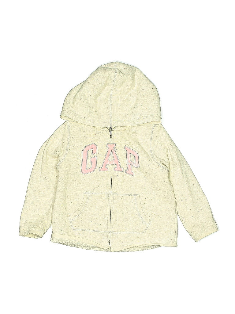 Baby Gap 100% Cotton Yellow Zip Up Hoodie Size 3T - photo 1