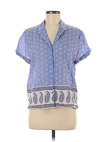 Banana Republic Factory Store Short Sleeve Blouse (view 1)