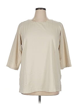 Belle By Kim Gravel 3/4 Sleeve T Shirt